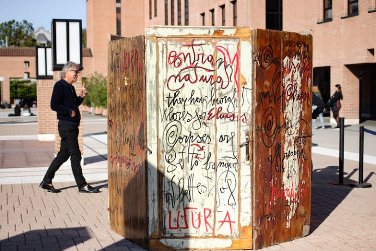 La mostra di Marco Nereo Rotelli allo IULM di Milano