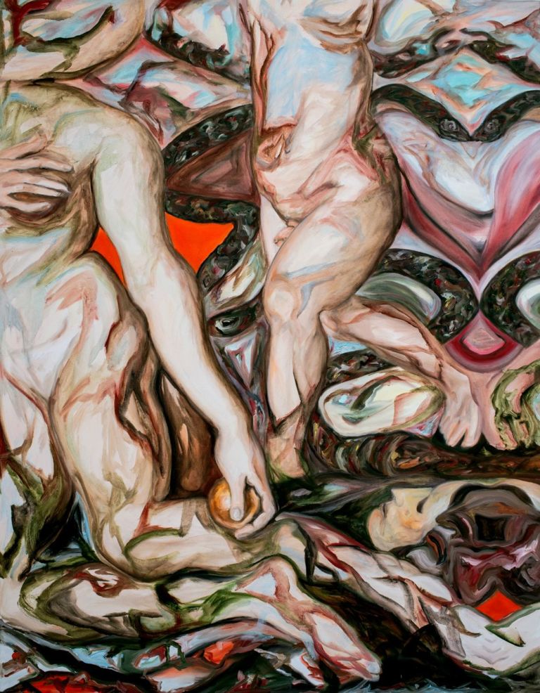 Alessandro Giannì, Altro Scenario, 2018, oil on canvas 90 x 70 cm