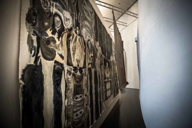Alessandro Giannì. Ewpressionism. Exhibition view at Istituto Svizzero, Milano 2019. Photo Gaetano Alfano, courtesy AlbumArte