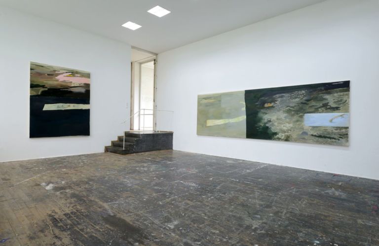 Andrea Barzaghi. Fregio. Exhibition view at AdBK Nürnberg, 2015