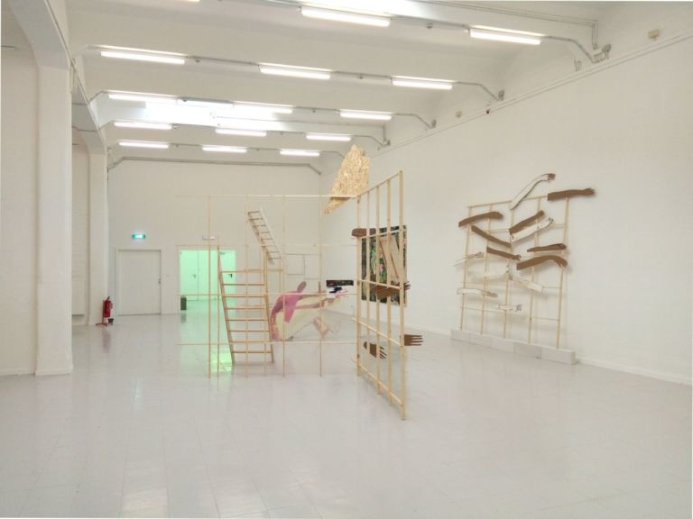 Andrea Barzaghi. Superstimulus. Exhibition view at A&O Kunsthalle, Lipsia 2019