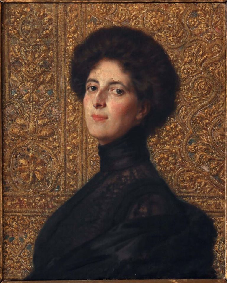 Antonio Barzaghi Cattaneo, Ritratto di Giovanna Béha Castagnola, 1900 ca. Collezione privata © Ely Riva