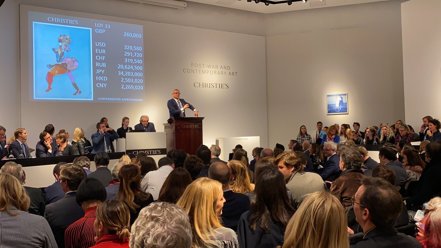 Asta da Christie's a Londra - ottobre 2019