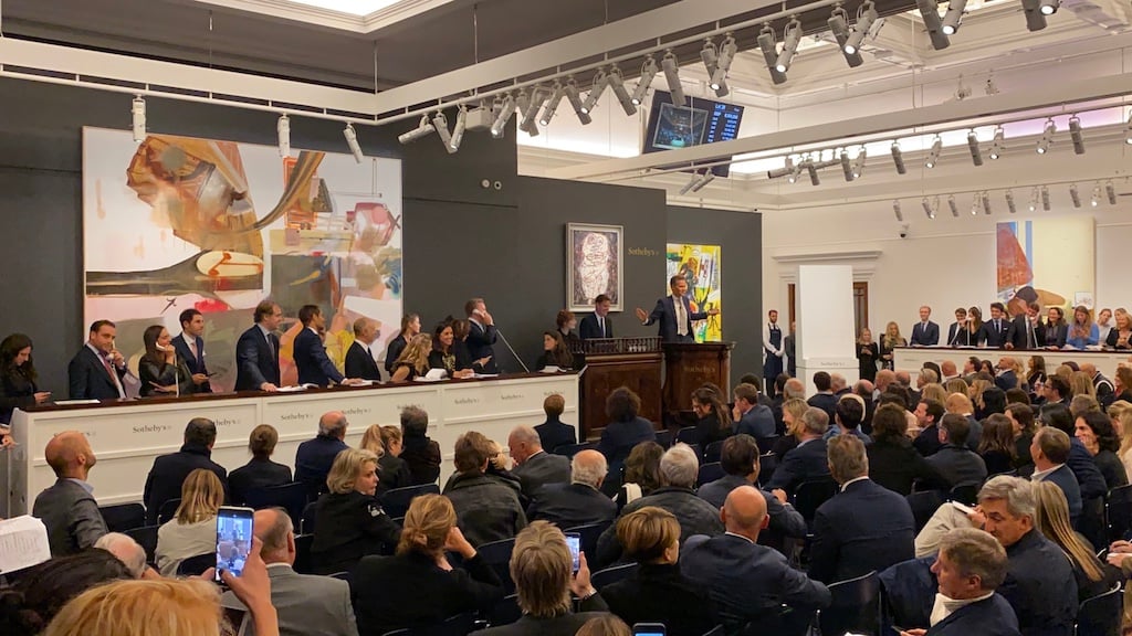 L'Asta Sotheby's, Londra 2019 ph. Mario Bucolo