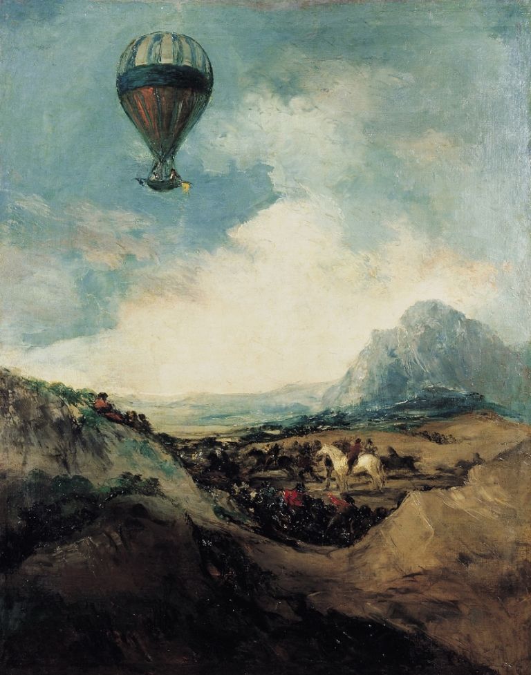 Attribué à Francisco José de Goya y Lucientes,  Le Ballon © Musée des Beaux Arts d’Agen