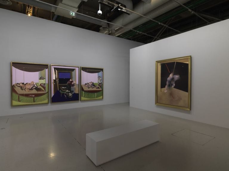 Bacon en toutes lettres. Exhibition view at Centre Pompidou, Parigi 2019 © Centre Pompidou. Photo Philippe Migeat