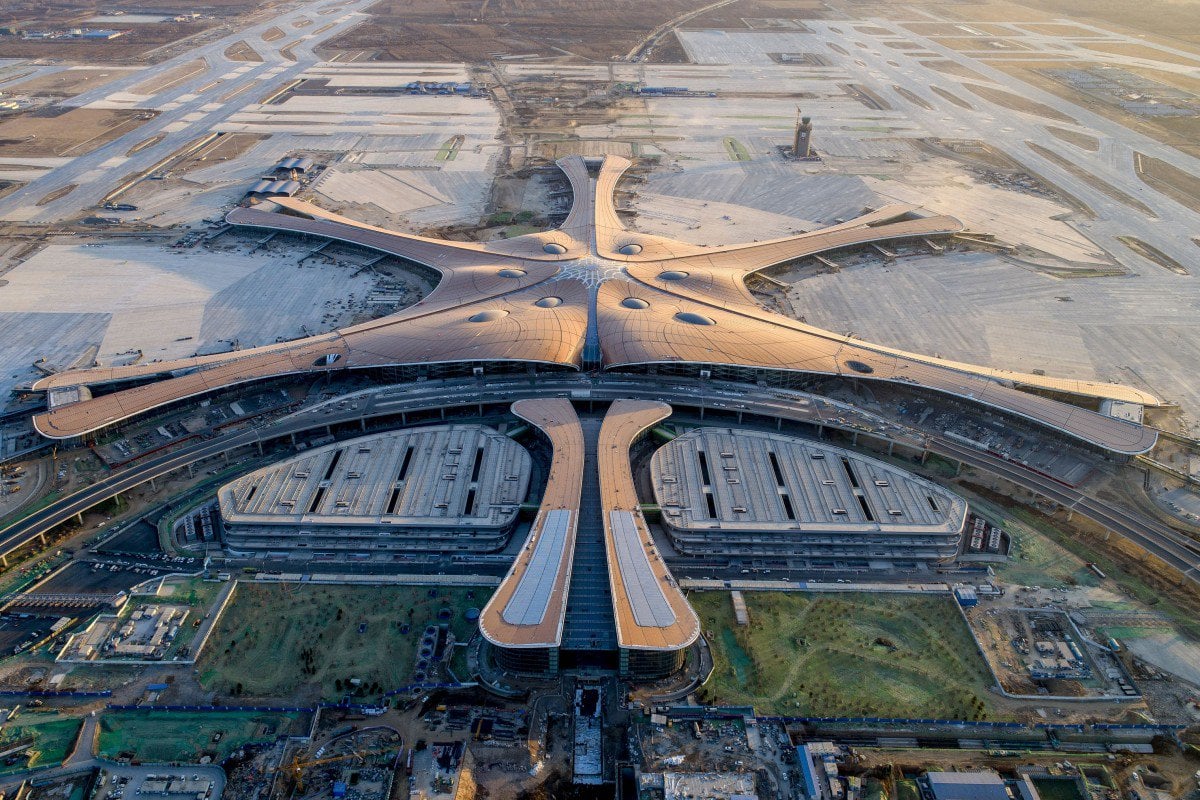 L aeroporto di beijing progettato da zaha hadid architects artribune
