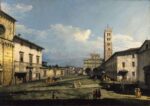 Bernardo Bellotto, Piazza San Martino con la cattedrale, Lucca, 1740. York, City Art Gallery © York Museums Trust