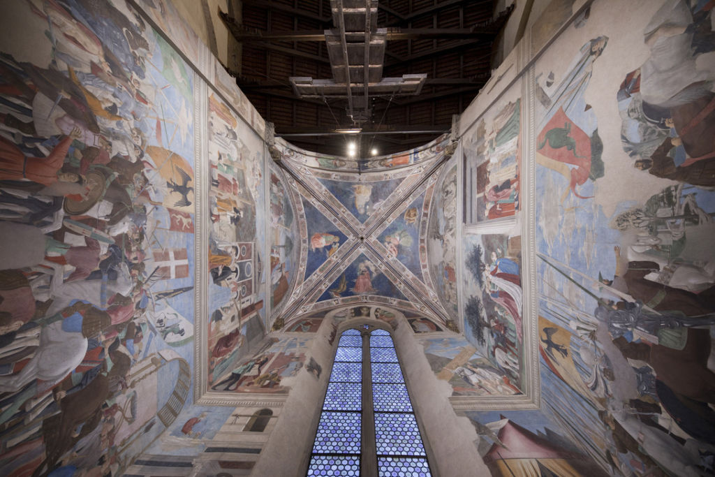Piero della Francesca ad Arezzo: nuova illuminazione per la Leggenda della Vera Croce