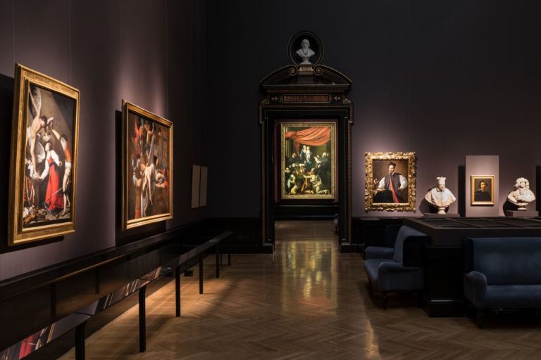 Caravaggio & Bernini. Exhibition view at Kunsthistorisches Museum, Vienna 2019. Photo © KHM Museumsverbandt