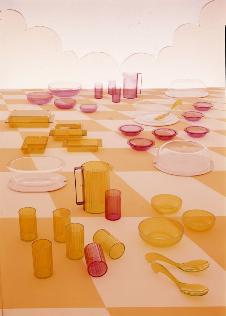 Collezione Kartell in tavola, 1976