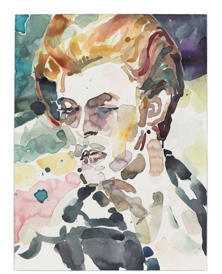 David, March 2017 by Elizabeth Peyton, 2017 (March). Private Collection, San Francisco. © Elizabeth Peyton