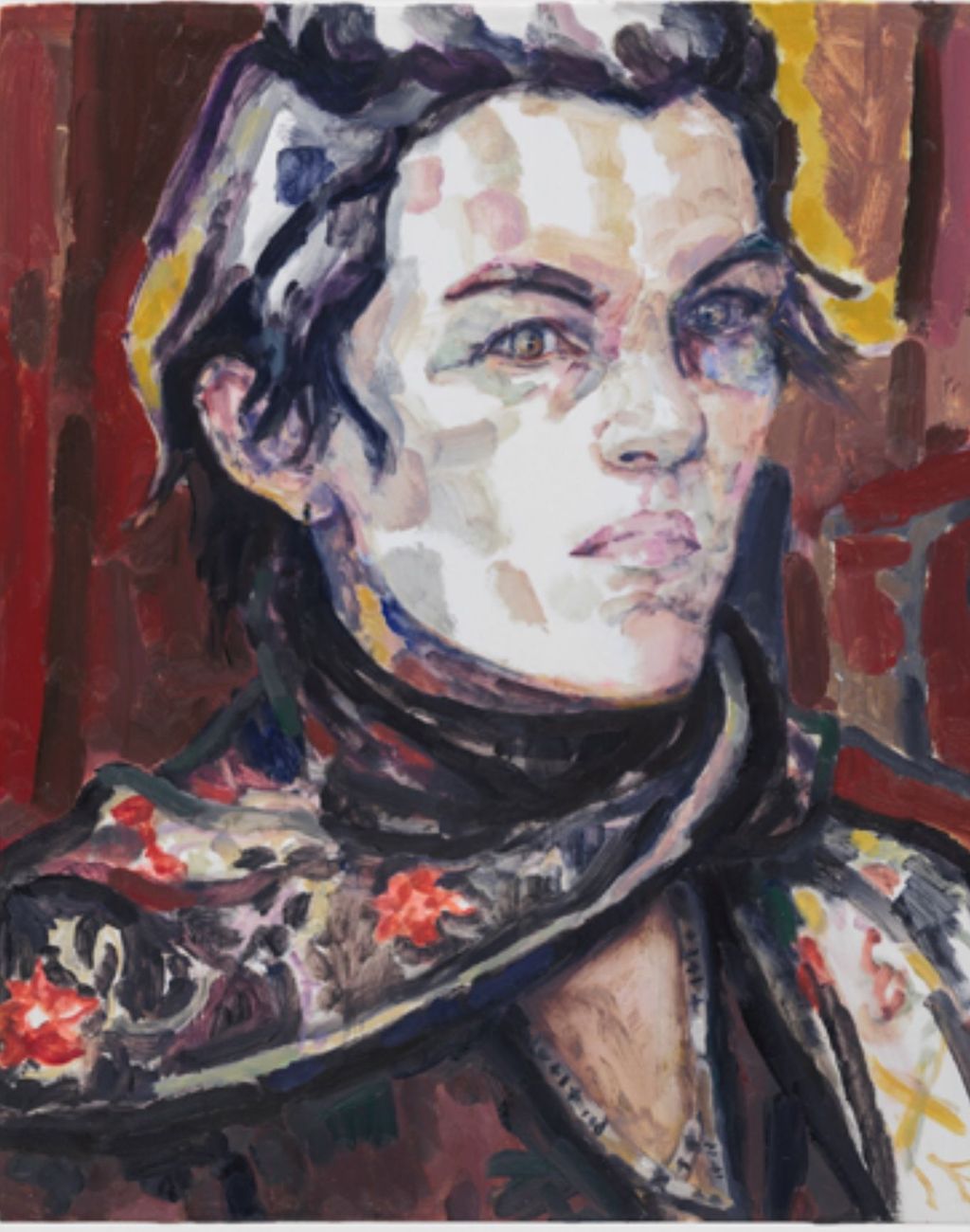 Elizabeth Peyton, Portrait at Opera © the artist. Image courtesy of National Portrait Gallery, Londra