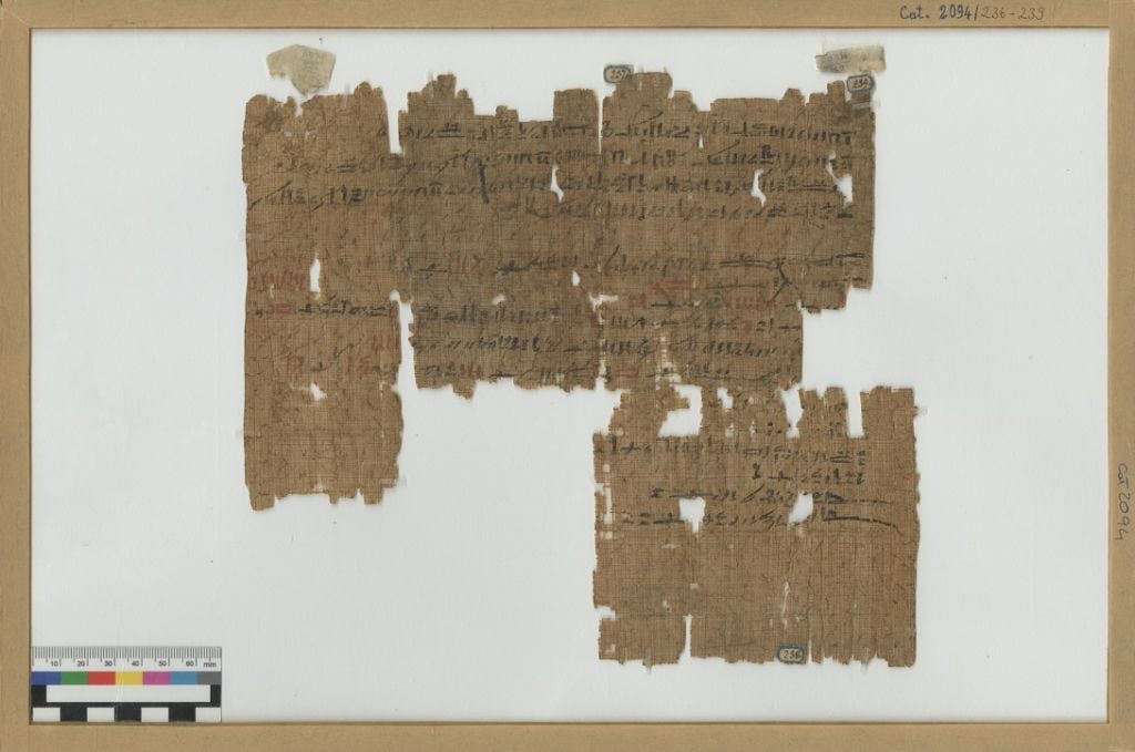 Digitalizzazione culturale. Online 230 papiri del Museo Egizio di Torino