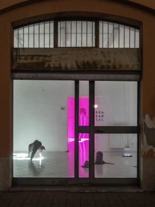 Francesco Pacelli. Fishy fishy fishy X. Exhibition view at Rehearsal Project, Milano 2019. Photo credits Cesare Lopopolo