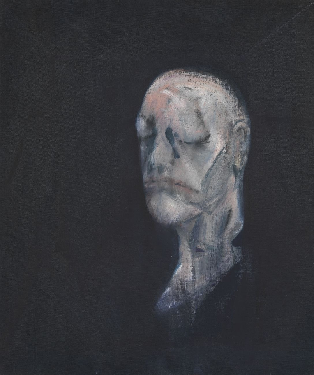 Francis Bacon, Study for Portrait II (after the Life Mask of William Blake), 1955 Tate © The Estate of Francis Bacon. All rights reserved by SIAE 2019. Photo © Tate, 2019