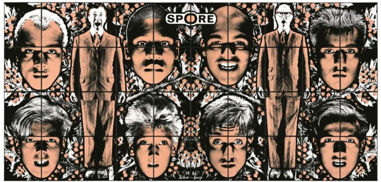 Gilbert & George, Spore, 1986. Courtesy Astrup Fearnley Museet, Oslo