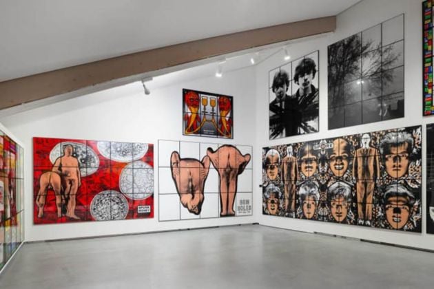 Gilbert & George. The Great Exhibition. Installation view at Astrup Fearnley Museet, Oslo 2019. Photo Christian Øen