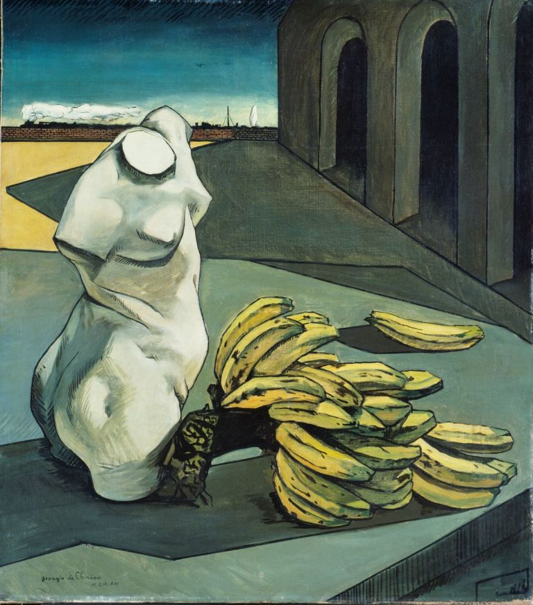 Giorgio de Chirico, L’incertezza del poeta, 1913. Londra, Tate Modern © Tate, London 2018 © Giorgio de Chirico by SIAE 2019