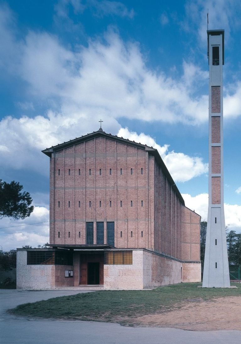 Giovanni Michelucci, Chiesa delle Sante Maria e Tecla alla Vergine, Pistoia, 1947 56. Photo ph Václav Šedý. Courtesy Archivio Fondazione Giovanni Michelucci