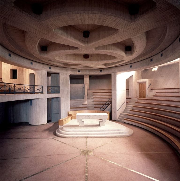 Giovanni Michelucci, Chiesa di Santa Maria Immacolata, Longarone. Courtesy Archivio Fondazione Giovanni Michelucci