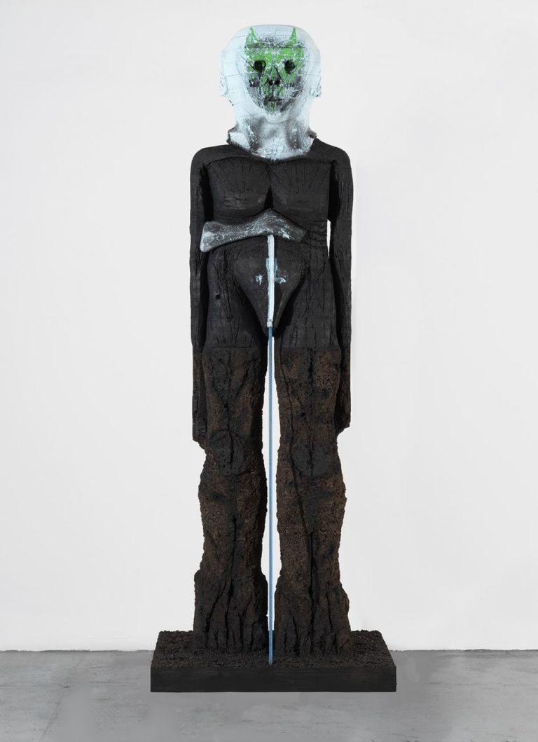 Huma Bhabha, Beyond the River, 2019 © Huma Bhabha. Photo Rob McKeever. Courtesy the Artist and Gagosian