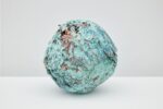 Jay Heikes, Minor Planet, 2017. Ooxidized copper 27 x 25 x 25 cm. Courtesy Jay Heikes and Federica Schiavo Gallery