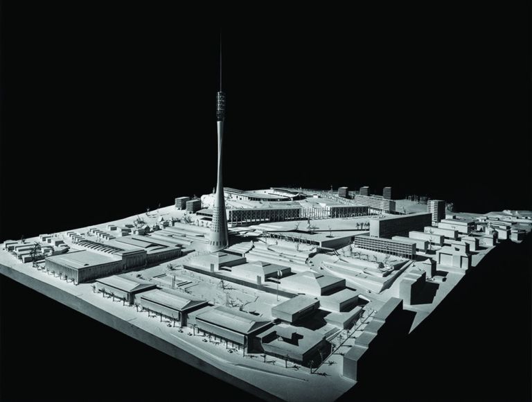 Jean Tschumi, Modello per la Tour de Beaulieu ® ACM EPFL