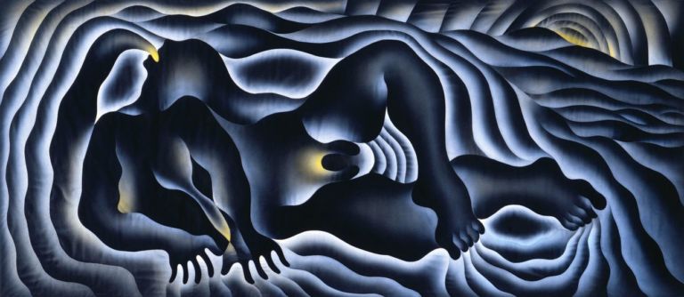 Judy Chicago, Earth Birth, 1983. Curtesy dell'artista