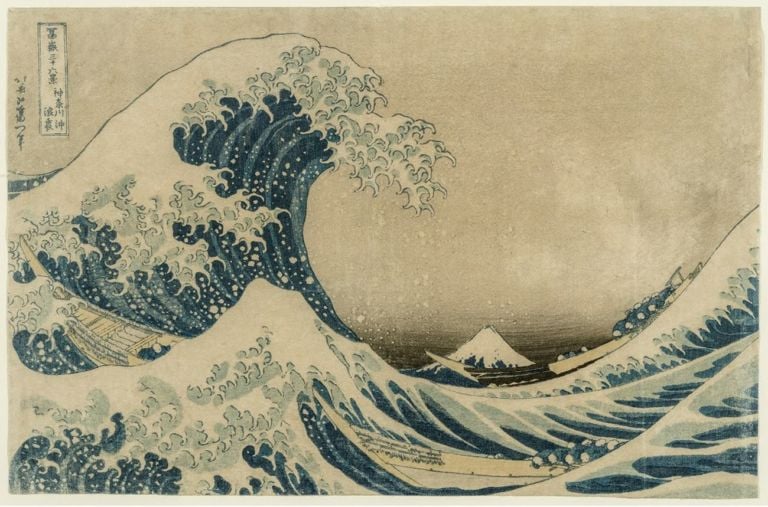 Katsushika Hokusai, Kanagawa oki nami ura, dalla serie Fugaku sanjūrokkei. Museum of Fine Arts, Boston. Image © Museum of Fine Arts, Boston