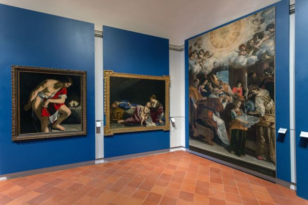 La luce e i silenzi. Exhibition view at Pinacoteca Civica “Bruno Molajoli”, Fabriano 2019. Photo Guido Calamosca