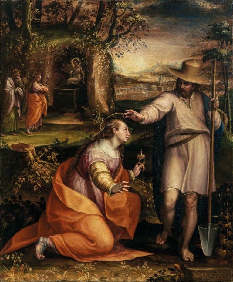 Lavinia Fontana, Noli me tangere, 1581. Firenze, Galleria degli Uffizi