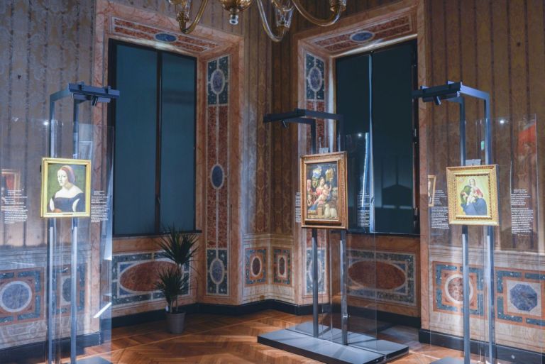 Leonardo a Roma. Influenze ed eredità. Exhibition view at Villa Farnesina, Roma 2019