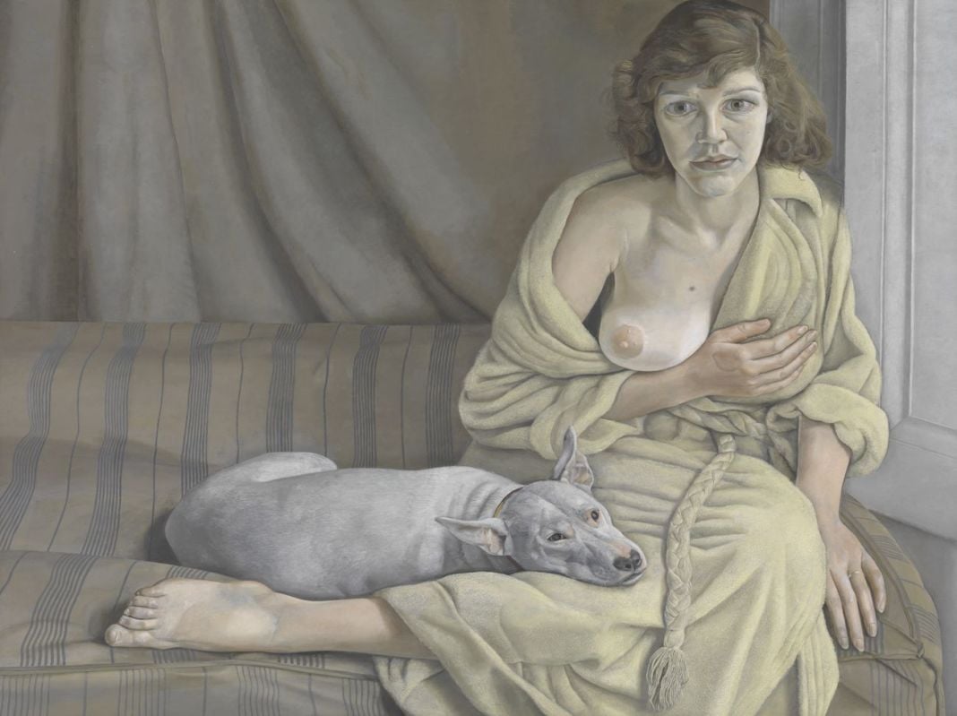 Lucian Freud, Girl with a White Dog, 1950 51. Tate © Tate