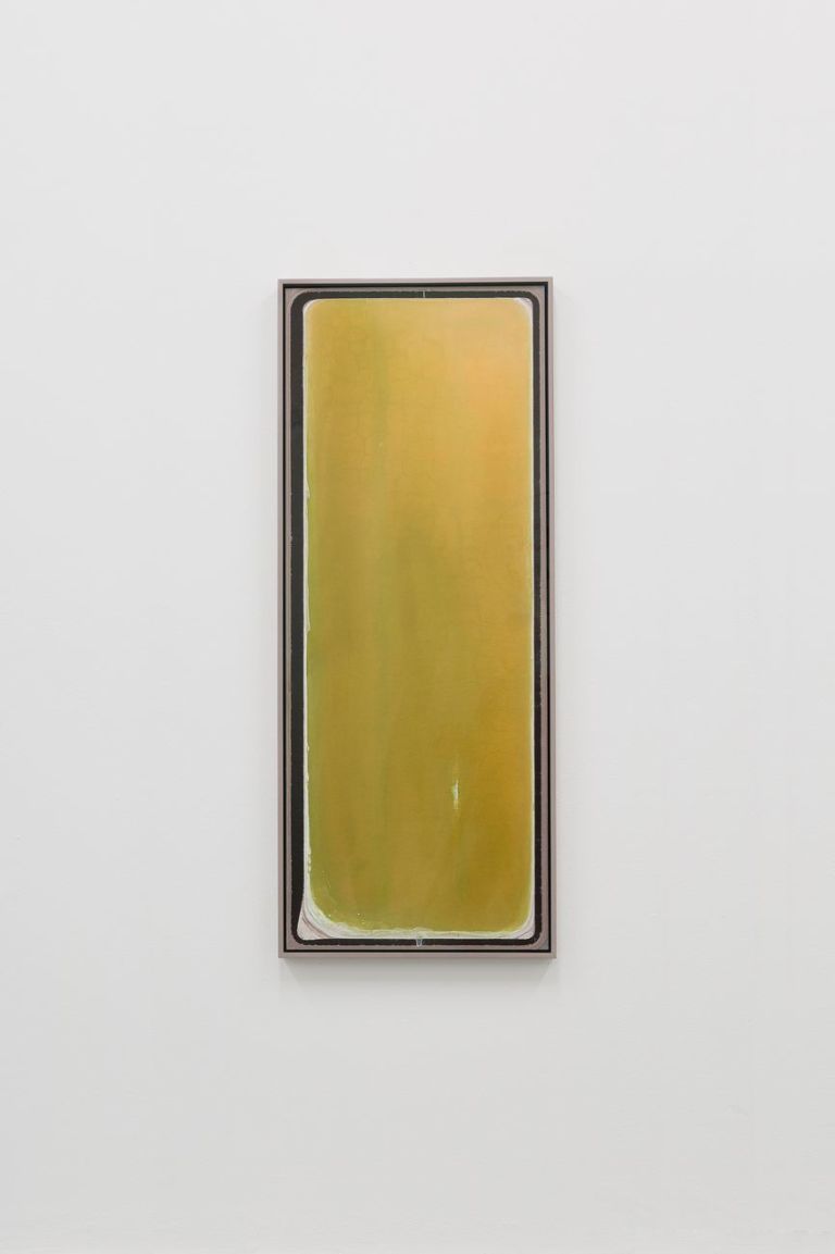 Mishka Henner, SRP Mesquite Generating Station 2, 2018, inkjet print mounted to dibond in floating frame with non reflective glass, cm 134x53. Courtesy Galleria Bianconi, Milano. Photo T. Doria