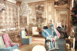 Marie Antoinette, Sofia Coppola, 2006. Décor reconstitué de la chambre de la reine. Anne Seibel décoratrice. © Anne Seibel