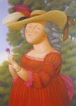 Marie Antoinette after Vigée Lebrun, Fernando Bottero, 2005 Collection personnelle de l'artiste © Fernando Botero