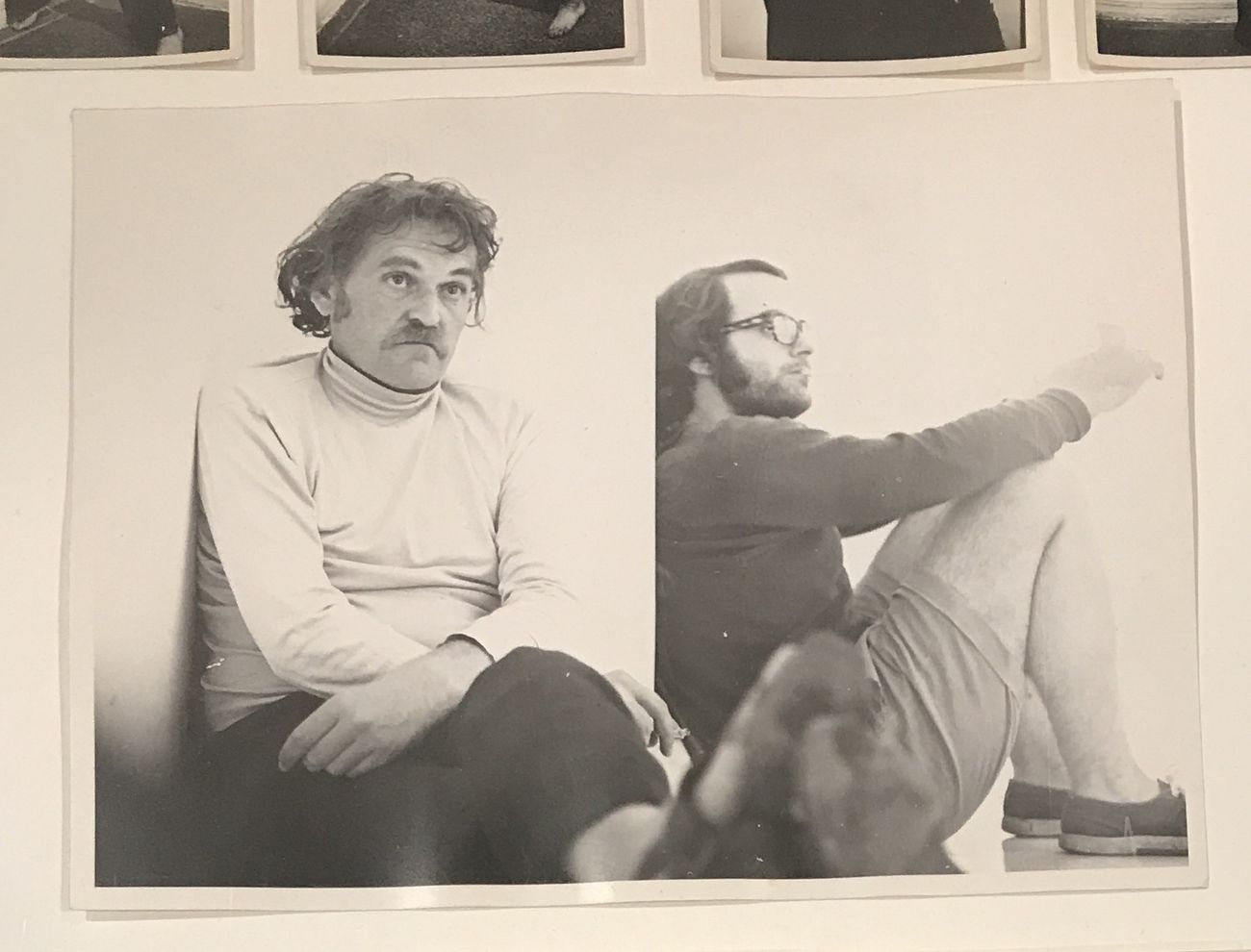 Mario Merz ed Emilio Prini. Dettaglio della mostra alla Fondazione Merz, Torino 2019