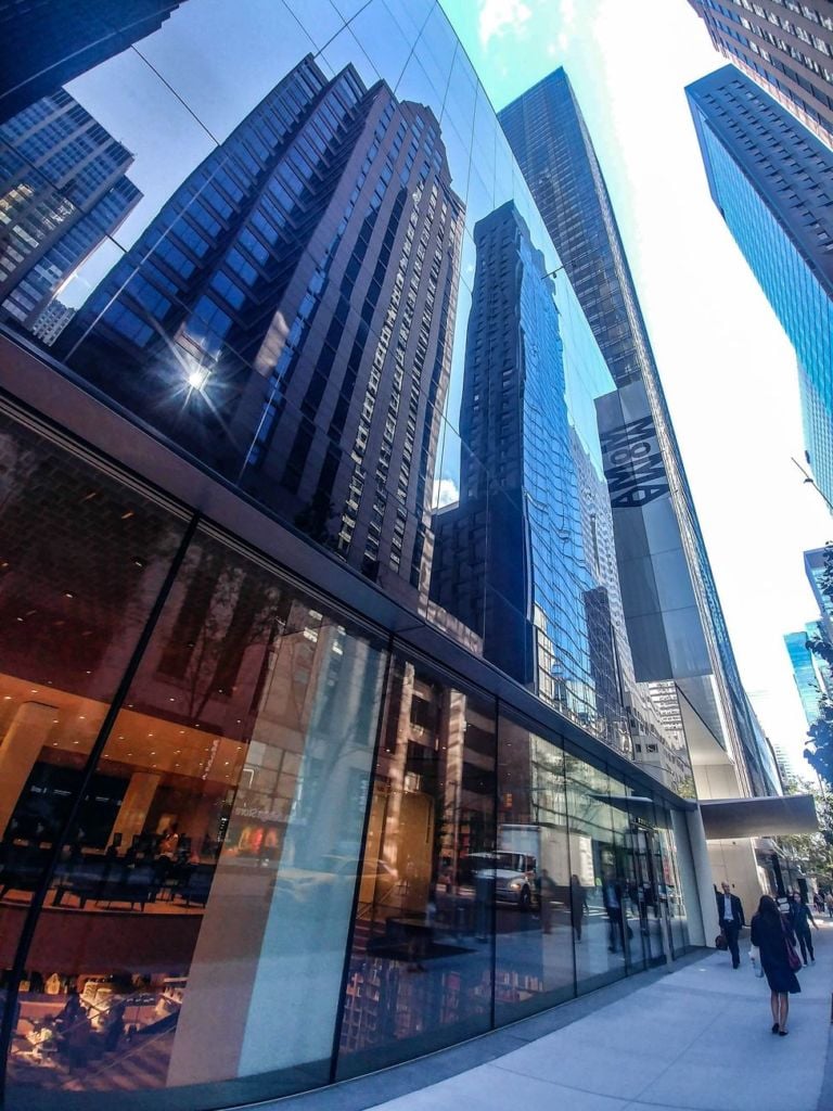 MoMA, New York. L’esterno dell’edificio sulla 53rd Street. Photo Maurita Cardone