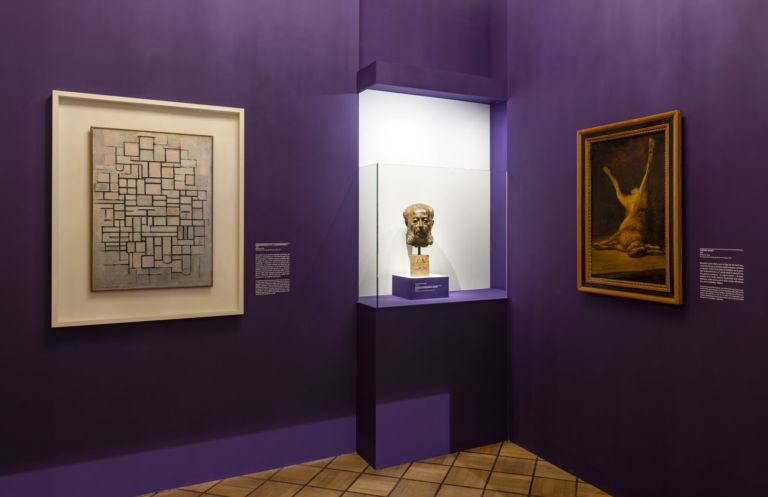 Mondrian figuratif. Exhibition view at Musée Marmottan Monet, Parigi 2019. Photo © Christian Baraja SLB