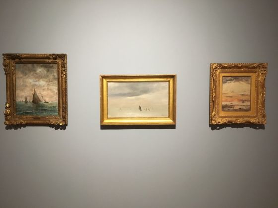 Monet e gli impressionisti in Normandia. Exhibition view at Palazzo Mazzetti, Asti 2019