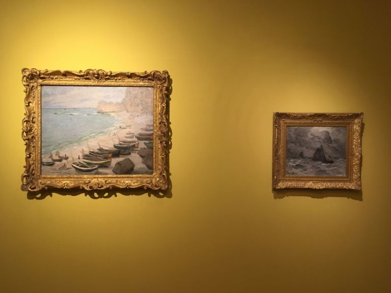 Monet e gli impressionisti in Normandia. Exhibition view at Palazzo Mazzetti, Asti 2019