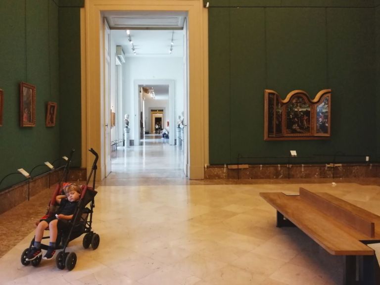 Museo di Capodimonte, Napoli, luglio 2019. Photo Carmelania Bracco