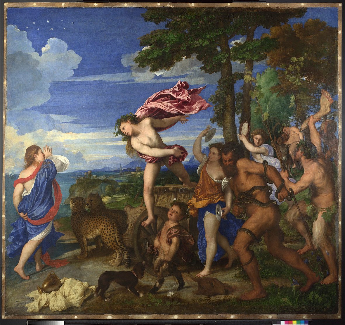 Titian, Bacchus and Ariadne, 1520-3 (c) National Gallery, London