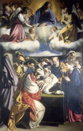 Orazio Gentileschi, Circoncisione. Chiesa del Gesù, Ancona
