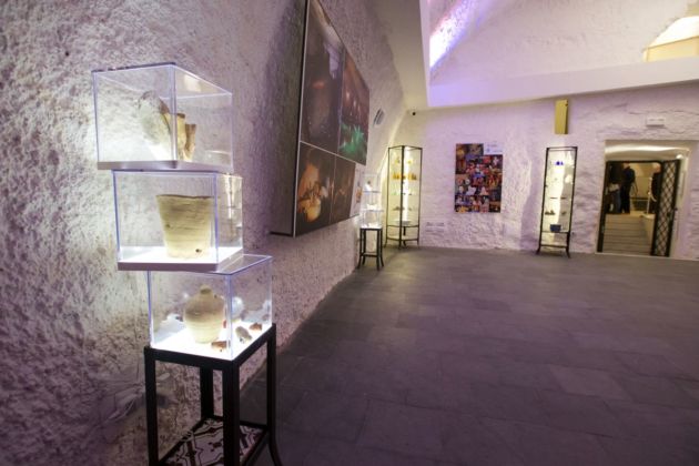 Parte del piccolo museo della Seconda Guerra Mondiale, gli oggetti ritrovati. Gianluca Minin