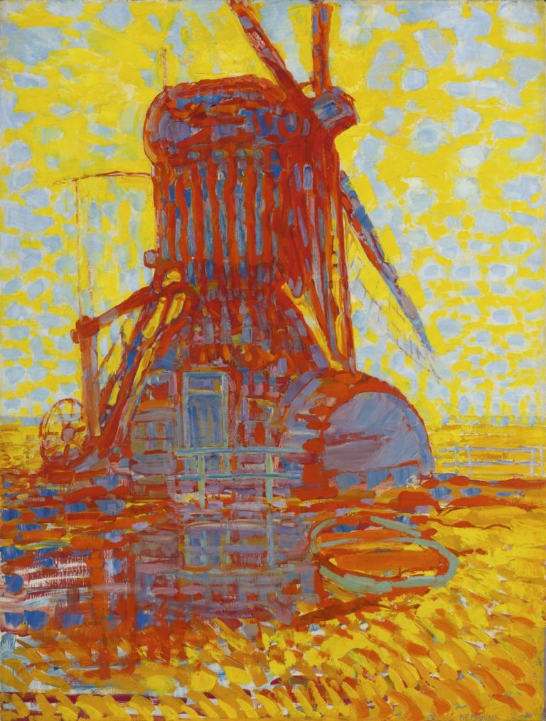 Piet Mondrian, Mulino alla luce del sole, 1908 © Kunstmuseum Den Haag, L’Aja