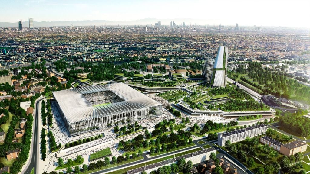 Stadio San Siro. La demolizione di una piazza