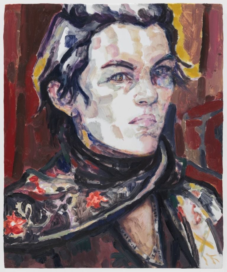 Portrait at the Opera (Elizabeth) by Elizabeth Peyton, 2016. Courtesy The Brant Foundation, Greenwich, CT. USA. © Elizabeth Peyton