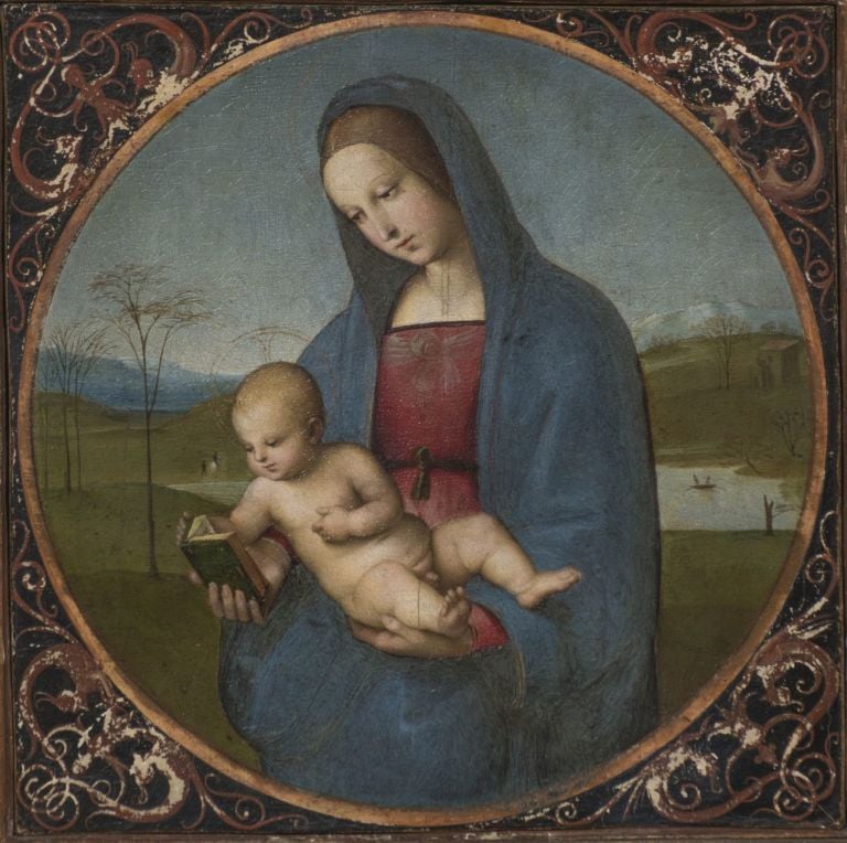 Raffaello, Madonna Conestabile. Museo Statale Ermitage, San Pietroburgo